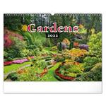 Nástěnný kalendář 2022 Zahrady