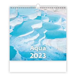 Nástěnný kalendář 2023 - Aqua