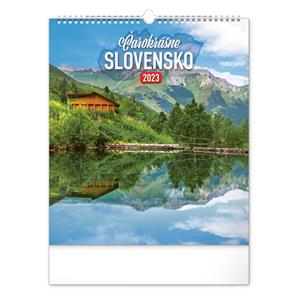 Nástěnný kalendář 2023 Čarokrásne Slovensko SK