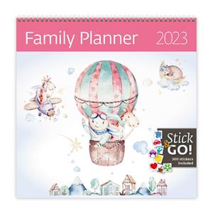 Nástěnný kalendář 2023 - Family Planner