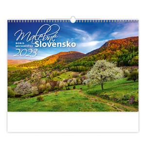 Nástěnný kalendář 2023 - Malebné Slovensko