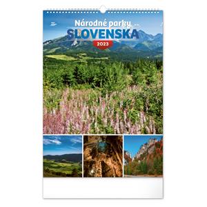 Nástěnný kalendář 2023 Národní parky Slovenska SK