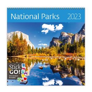 Nástěnný kalendář 2023 - National Parks