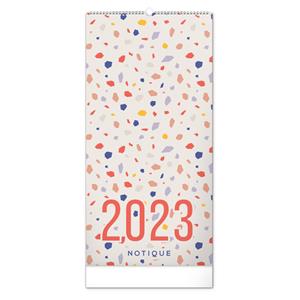 Nástěnný kalendář 2023 plánovací kalendář Terazzo