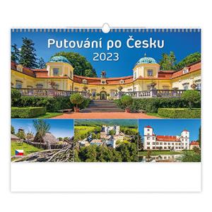 Nástěnný kalendář 2023 - Putování po Česku