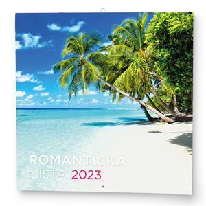 Nástěnný kalendář 2023 Romantická místa
