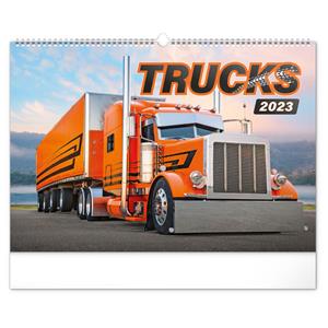 Nástěnný kalendář 2023 Trucks