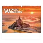Nástěnný kalendář 2023 - World Wonders