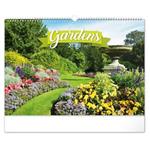 Nástěnný kalendář 2023 Zahrady
