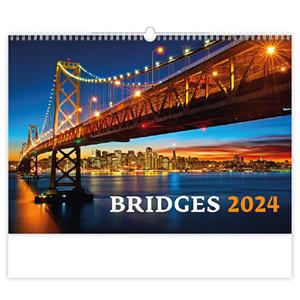 Nástěnný kalendář 2024 - Bridges