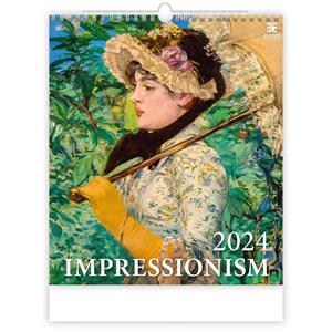 Nástěnný kalendář 2024 - Impressionism