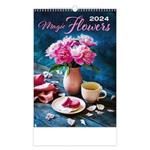 Nástěnný kalendář 2024 - Magic Flowers