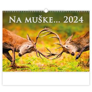 Nástěnný kalendář 2024 - Na muške...