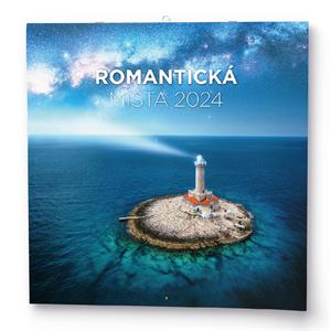 Nástěnný kalendář 2024 Romantická místa