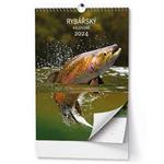 Nástěnný kalendář 2024 Rybářský kalendář