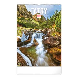 Nástěnný kalendář 2024 Tatry SK