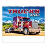 Nástěnný kalendář 2024 - Trucks