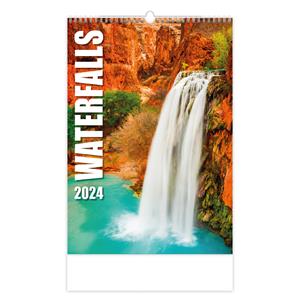 Nástěnný kalendář 2024 - Waterfalls