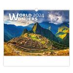 Nástěnný kalendář 2024 - World Wonders
