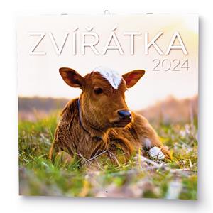 Nástěnný kalendář 2024 Zvířátka