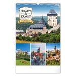 Nástěnný kalendář 2025 Hrady a zámky