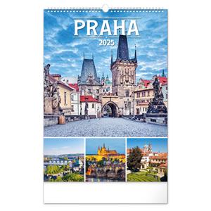 Nástěnný kalendář 2025 Praha