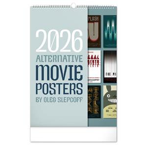 Nástěnný kalendář 2026 Alternative Movie Posters