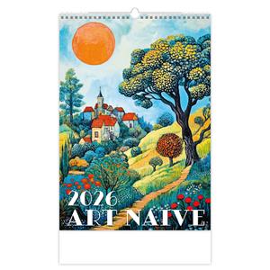 Nástěnný kalendář 2026 - Art Naive