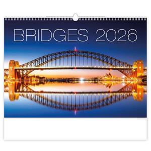 Nástěnný kalendář 2026 - Bridges