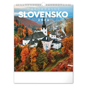 Nástěnný kalendář 2026 Čarokrásne Slovensko