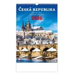 Nástěnný kalendář 2026 - Česká republika/Czech Republic/Tschechische Republik