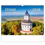 Nástěnný kalendář 2026 - Česko mezi oblaky