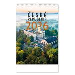 Nástěnný kalendář 2026 český Česká republika