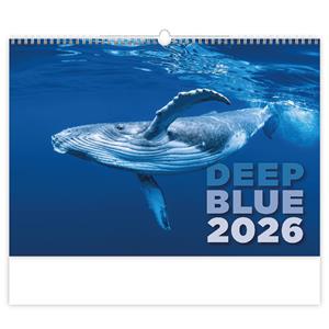 Nástěnný kalendář 2026 - Deep Blue