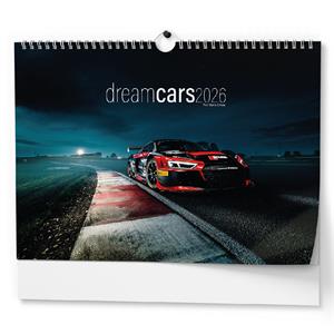 Nástěnný kalendář 2026 Dream Cars