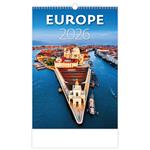 Nástěnný kalendář 2026 - Europe
