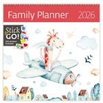 Nástěnný kalendář 2026 - Family Planner