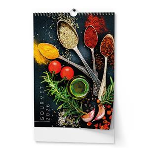 Nástěnný kalendář 2026 Gourmet