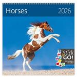 Nástěnný kalendář 2026 - Horses