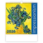 Nástěnný kalendář 2026 - Impressionism