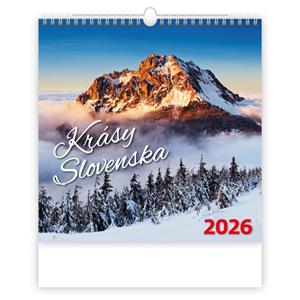 Nástěnný kalendář 2026 - Krásy Slovenska