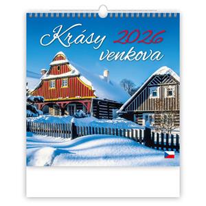 Nástěnný kalendář 2026 - Krásy venkova