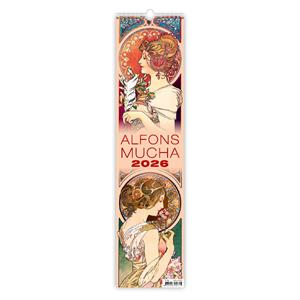 Nástěnný kalendář 2026 Kravata - Alfons Mucha