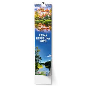 Nástěnný kalendář 2026 Kravata - Česká republika