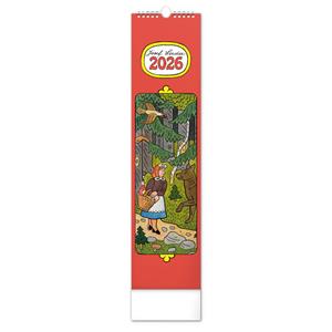 Nástěnný kalendář 2026 Kravata - Josef Lada