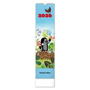 Nástěnný kalendář 2026 Kravata - Krteček - Krtko