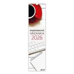 Nástěnný kalendář 2026 Kravata - Poznámková vázanka