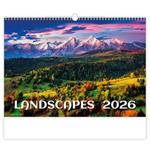 Nástěnný kalendář 2026 - Landscapes