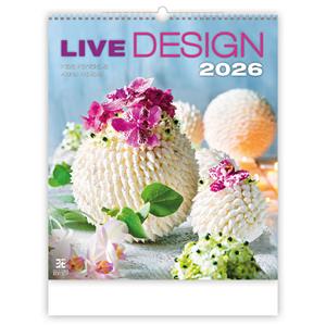 Nástěnný kalendář 2026 - Live Design