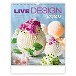 Nástěnný kalendář 2026 - Live Design